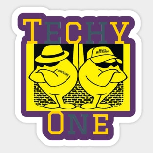 Techy One Sticker